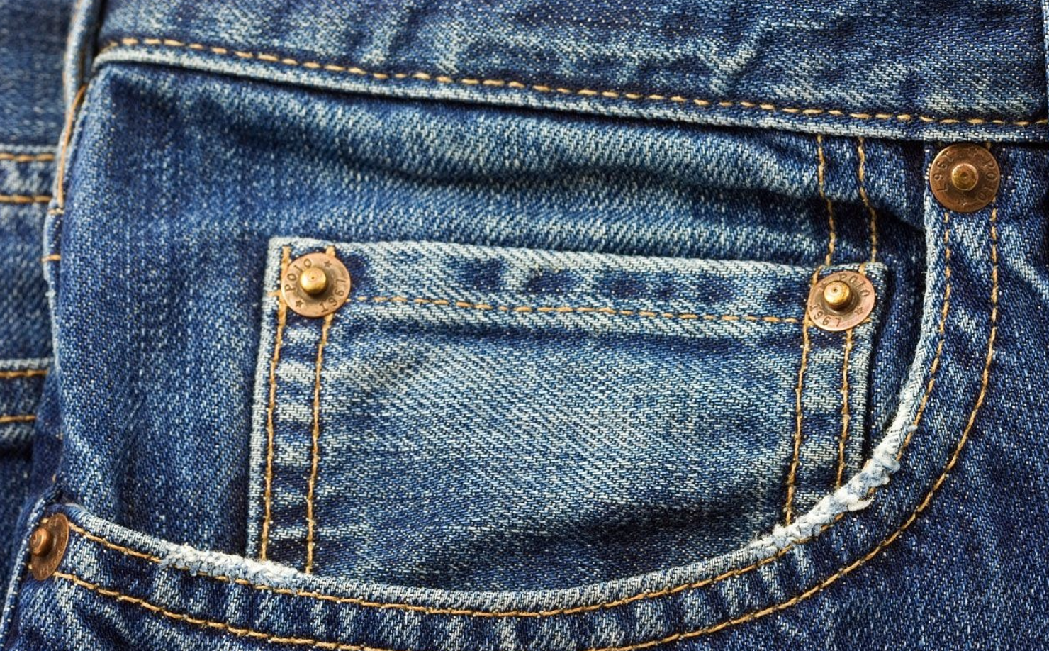 Blue Jeans denim fabric material cotton texture pocket fashion y2k vintage  old school cool kids 27744641 PNG